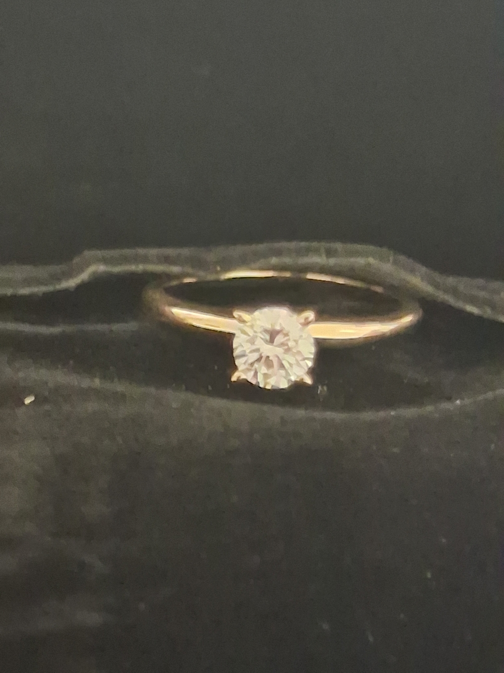 1/2 Carat In 14kt Ring Engagement Ring